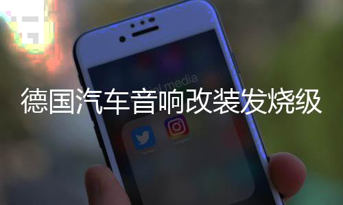 德国汽车音响改装发烧级6.5寸同轴喇叭中高低一体铝盆架蚕丝高音